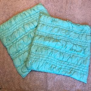 PBTeen Ruched Euro Shams